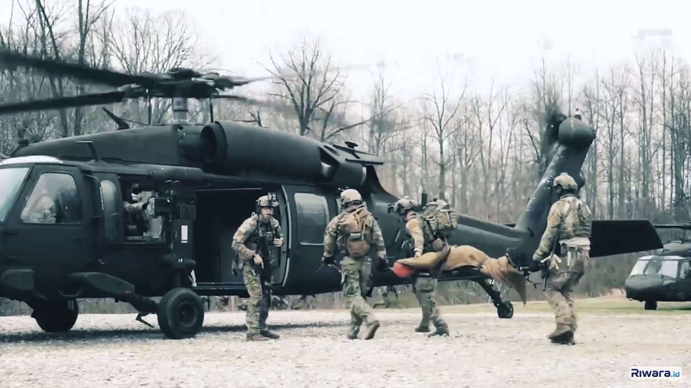 Pasukan USAF Pararescue dalam salah satu misi